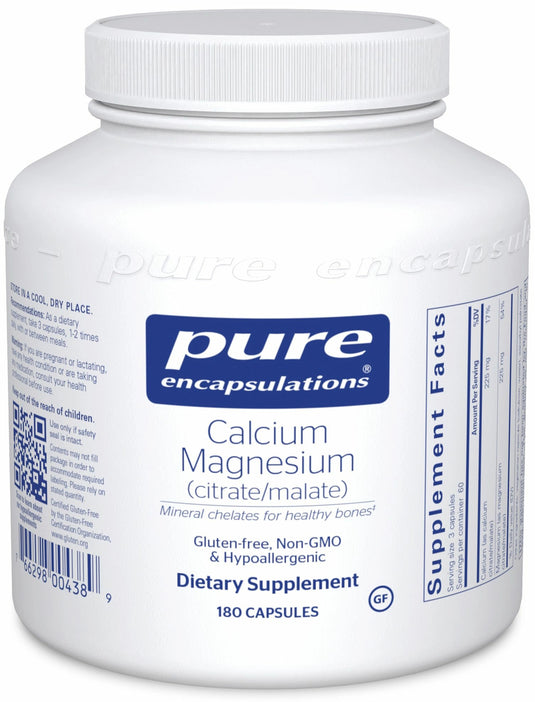 Calcium + Magnesium  Citrate/Malate