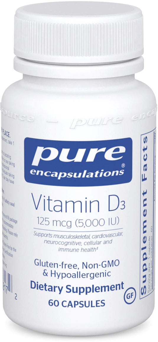 Vitamin D3 125 mcg (5,000 IU)