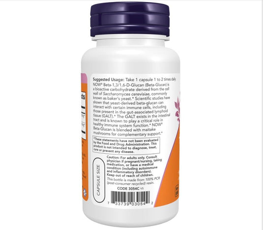 Beta – 1,3/1,6-D-Glucan 100 mg