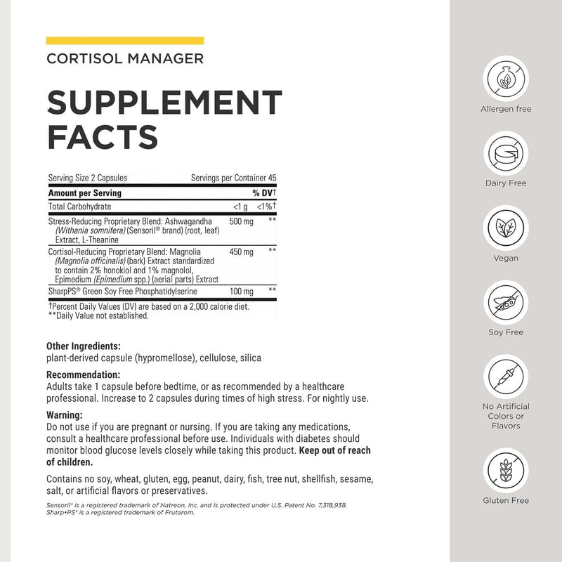 Load image into Gallery viewer, Cortisol Manager® Allergen Free
