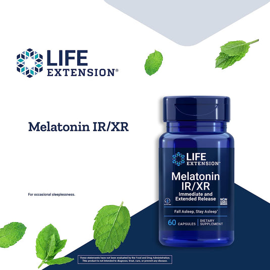 Melatonin IR/XR - Immediate & Extended-Release
