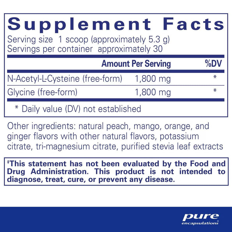 glutathione nac glycine GlyNAC-ET 375mg Extra Strength - 60 Capsules (20 Servings) NAC and Glycine: The Efficient