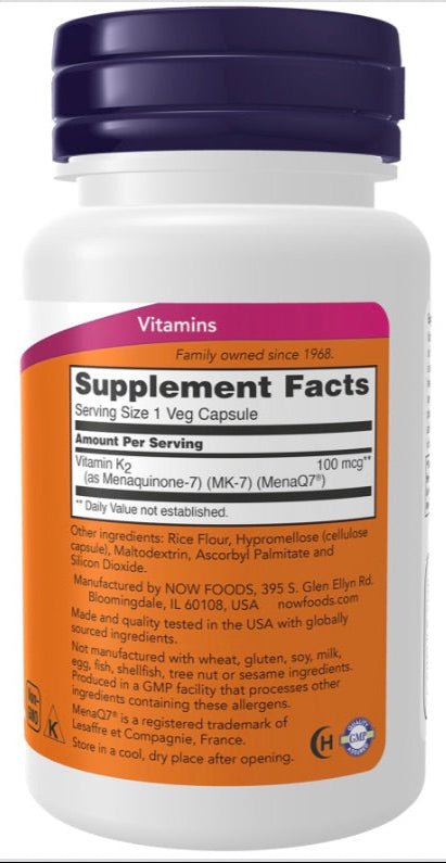 Load image into Gallery viewer, Vitamin K2 MK-7 100 mcg
