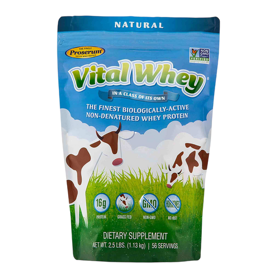 Vital Whey® Grassfed Protein - Natural/Unflavored