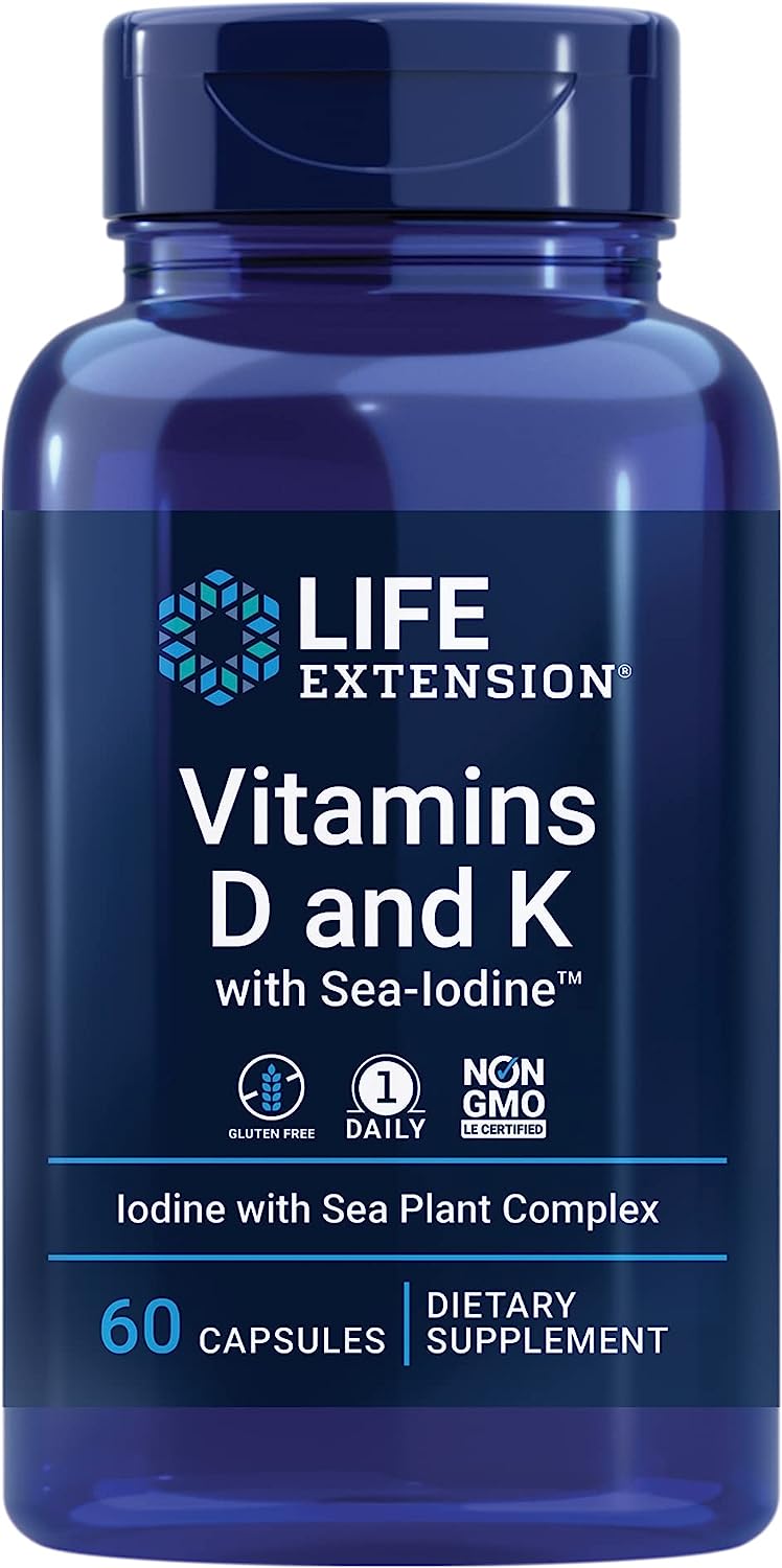 Load image into Gallery viewer, Vitamins D and K with Sea-Iodine
