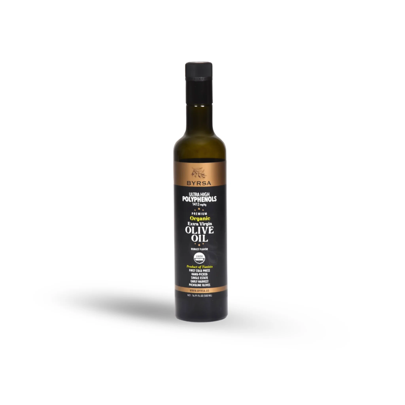 Load image into Gallery viewer, BYRSA Picholine Ultra High Polyphenol Organic Extra Virgin Olive Oil (1413mg/kg)
