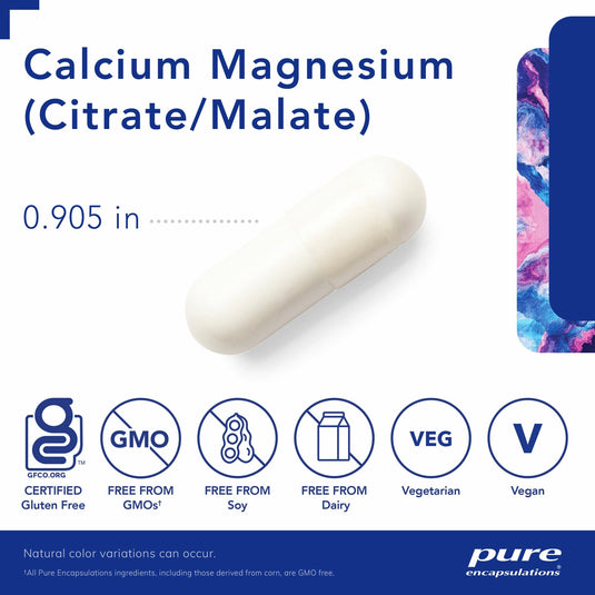 Calcium + Magnesium  Citrate/Malate