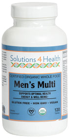 Solutions 4 Health Men's Organic Multi Vitamin