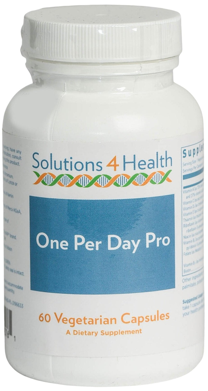 Load image into Gallery viewer, Solutions 4 Health One Per Day Pro Multi Vitamin Mineral Trace Element Formula
