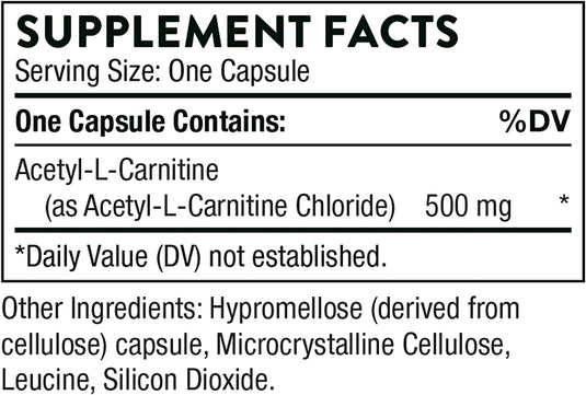 Acetyl-L-Carnitine (formerly Carnityl) Solutions 4 Health Acetyl-L-Carnitine (formerly Carnityl) Solutions 4 Health