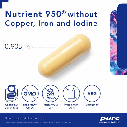 Nutrient 950® without Copper, Iron, & Iodine
