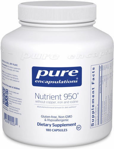 Nutrient 950® without Copper, Iron, & Iodine