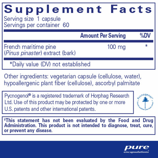 Pycnogenol® 100 mg